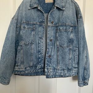 Free People Blue Jean Jacket